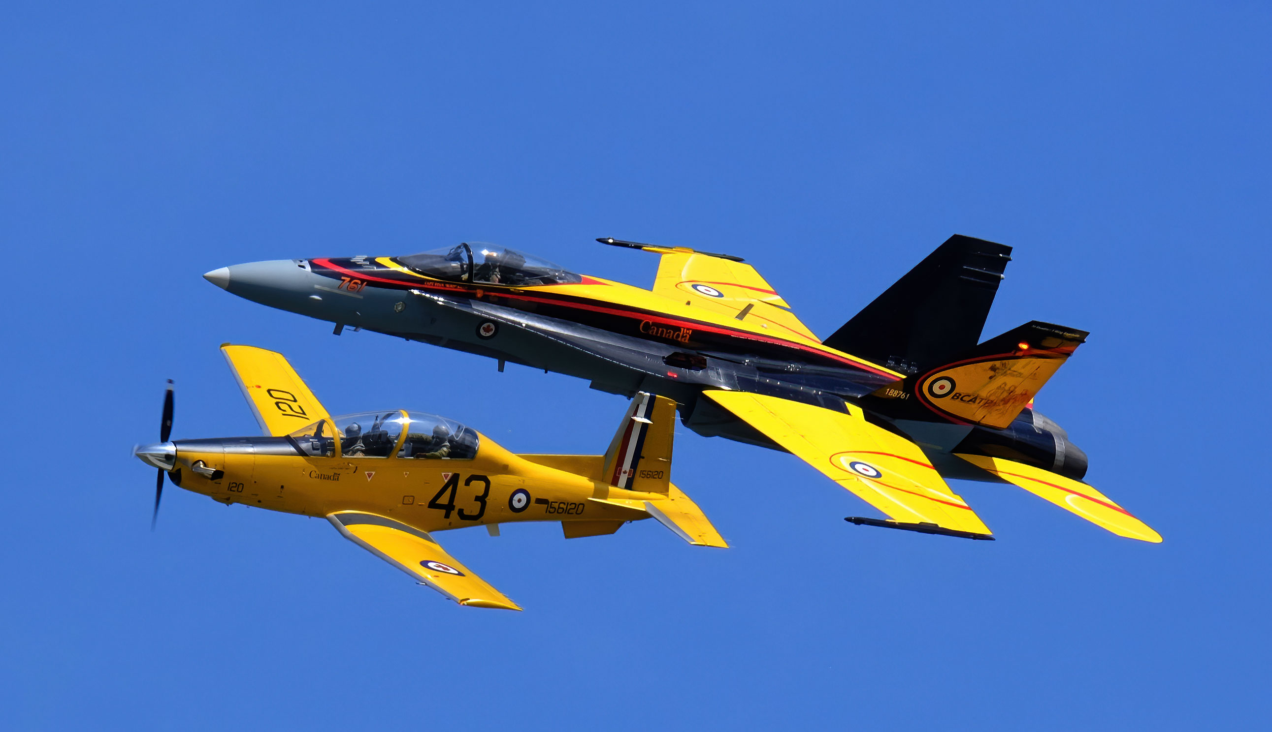 CF-18 Hornet CT-156 Harvard II